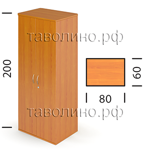 Эрго Ш62/1з | Шкаф закрытый 80х60х200