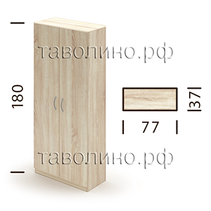 Симпл (Simple) SR-5W.1 | Шкаф закрытый, 77х37х180 см - купить в СПб